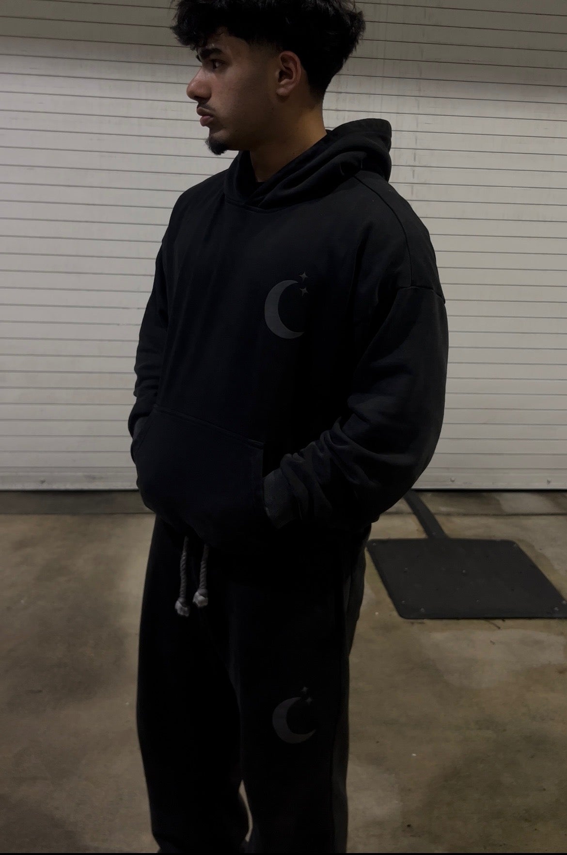Najah Black Hoodie
