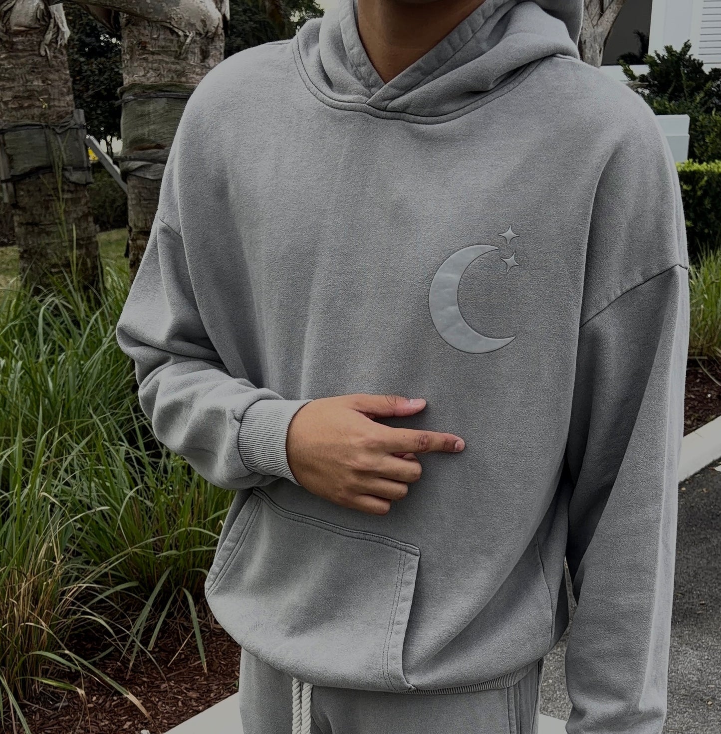Najah Gray Hoodie